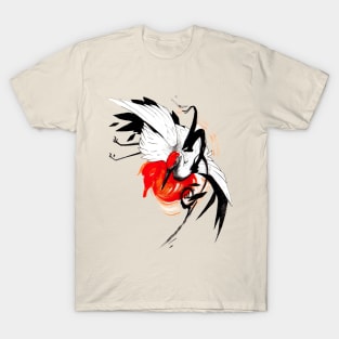 Crane Inktober T-Shirt